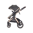 Carrozzina combinata VIOLA SET con cestino estivo BLACK